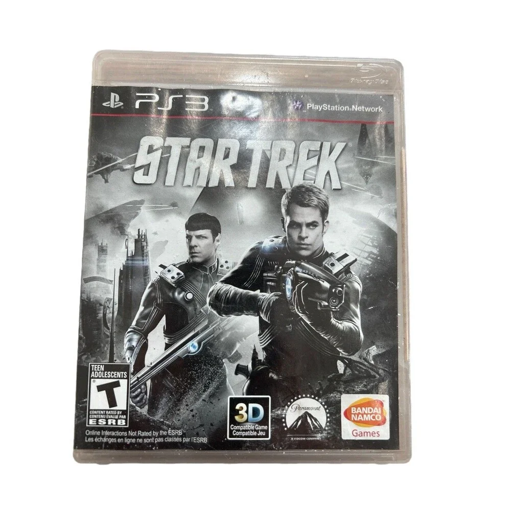 Star Trek PlayStation 3 Video Game With Case Tested